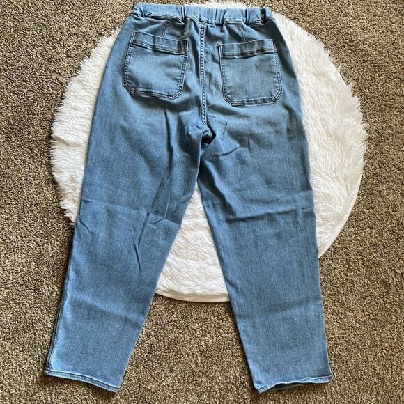 Madewell Jeans Pull On Elastic Waist Womens Size Medium - Picture 2 of 7